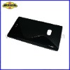 TPU Case for Nokia Lumia 900, S Line Wave Gel Silicone Cover