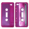 TPU Cassette Tape Case Cell Phone Case for i Phone 4/4S