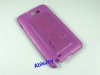 TPU Gel Case Plastic Hard Case with Stand Cover for Samsung Galaxy Note I9220 N7000 New Arrival