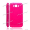 TPU Gel Skin Case for HTC Sensation XL G21(hot pink)