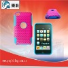 TPU+PC Mesh Combo Case for Ipod Touch 4 case