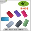 TPU Skin for IPhone 4-Thermoplastic Polyurethane Resin Skin