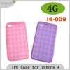 TPU Soft Clear Skin Case Cover For New iPhone 4G