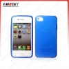 TPU case with fingerprint pattern for iphone 4S/4G with high quality and best price