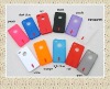 TPU skin case for iphone 4g case with red noth