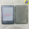 TPU  transparent material Amazon Ebook cover for  kindle4