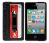 Tape cover Retro Cassette Tape Case for apple iphone 4