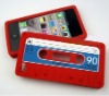 Tape style silicone for iphone 4 case