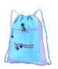 Techno-bright drawstring bag