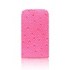 Textured Serpent Leather FlipCase for Apple iPhone 3G 3GS (Pink)