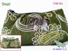 Thai Silk Embroidered Evening bag / wallet bag / cosmetic bag