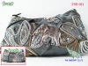 Thai Silk Embroidered Evening bag / wallet bag / cosmetic bag