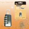 The 4-dial zinc alloy combination lock with iron hook