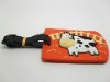 The Cow Luggage Bag Tag