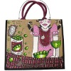 The Jute Hessian Burlap Bag With Custom Imprints By Green Petal Ventures.