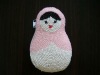 The Newest Lovely Doll Shaped Beaded Coin Purse