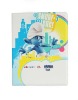 The Smurfs Design high quality PU leather case for ipad 2