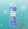 The blue bone shaped gift lock