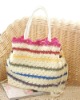 The fashion ladies crochet shoulder handbag