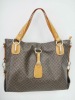 The new fashion twill portable female bag