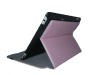 The unique folding stand, rotate  leather case for ipad2