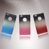 Three Color Mesh Mobile Phone Case with Rubber Coating for Iphone 4g