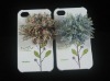 Three-dimensional Flowers Design Mobile Phone Case For IPHONE4 4G 4S; For iPhone 4 4G 4S Protective Cover
