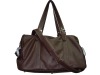 Top Grain Genuine Cowhide Leather Travel Duffle Weekend Bag