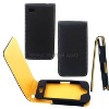 Top Quality Man-made Leather Flip Case For iPhone 4G