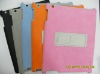 Top Quality Protective Lint Back Cover Case for iPad 2 with stand