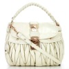 Top fashion classic design ladies beige shoulder bags