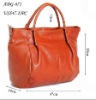 Top fashion genuine leather lady handbag/shoulder bag