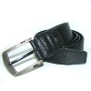 Top grain leather belt for gentleman young man