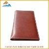 Top leather passport holder for travel