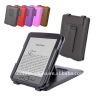 Top open leather case for Kindle 4 leather case