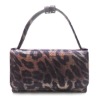 Top popular purple noble leopard print shoulder handbags