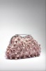 Top quality evening bag satin ladies clutch with bead