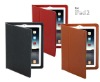 Top selling leather case for ipad2 with factory price