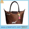 Tote-bag minimalism brown long handle