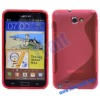 Tpu Gel Skin Case Cover for Samsung Galaxy Note i9220 (Rose)