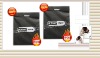 Trade Show Promotional Bags with flower print