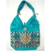 Traditional Ethnic Design Embroidered Indian Rajasthan Style Tote Ladies Sling Cotton Handbag