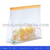 Transparent PVC Cosmetic bag with plastic Verco zipper