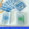 Transparent PVC name card holder