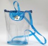 Transparent PVC satchel, PVC Backpack, PVC Bag,PVC Shoulder bag for kids