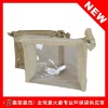 Transparent cosmetic bag