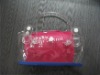 Transparent pvc bag with handle
