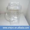 Transparent pvc ice cooler bag with piping handle  XYL-I001