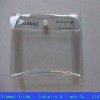 Transparent pvc pouch simple style with your request