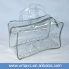 Transparent vinyl tote bag with piping edge XYL-G186